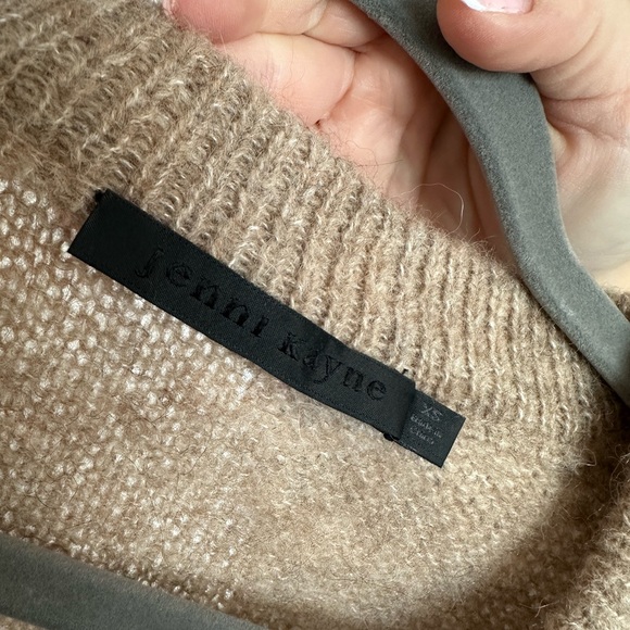 Jenni Kayne Boyfriend Cardigan- Driftwood - Picture 2 of 5